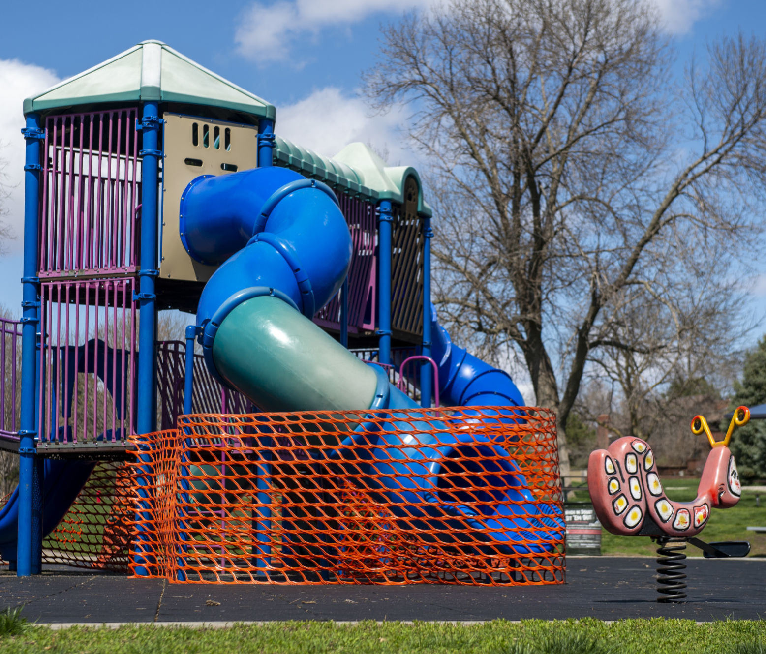 Playgrounds closed